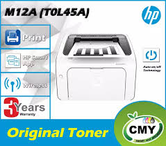The printer software will help you: Hp Laserjet Pro M12a T0l45a Mono Printer Lazada