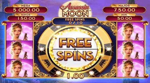 Assassin Moon slot | Free Spins bonus round | PlayOJO