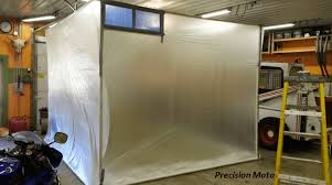 how to set up your own paint booth