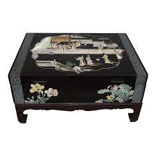 Chinoiserie Coffee Table Storage