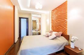 orange bedroom interior design ideas