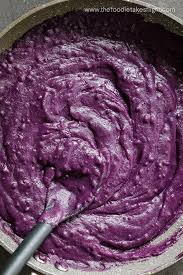 vegan ube spread purple yam spread