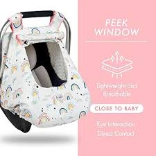 Carseat Cover Girls Cotton Infant Car