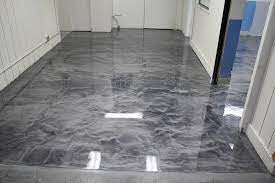 metallic epoxy flooring service at rs