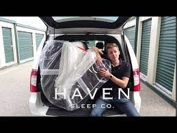 mattress in a minivan haven sleep co