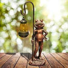 Lantern Metal Outdoor Statues For
