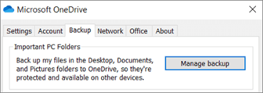 An alternative option is to copy your files to a safe location, such as an external hard drive, another computer on the network, or a usb drive. Back Up Your Documents Pictures And Desktop Folders With Onedrive Office Support