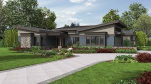 home plans with the midcentury modern look