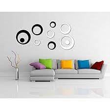 3d wall art stickers for living room