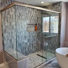 frameless byp shower doors