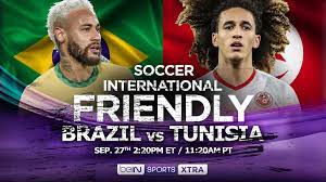 Brazil vs. Tunisia on beIN SPORTS XTRA