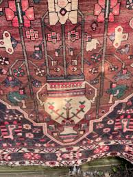vine persian tribal rug in antique rugs