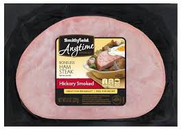 hickory smoked boneless ham steak