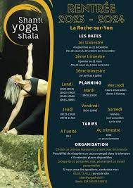 tarifs 2023 2024 shanti yoga shala