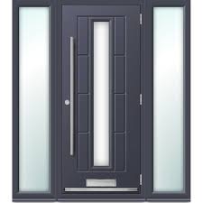 vermont anthracite grey front door with