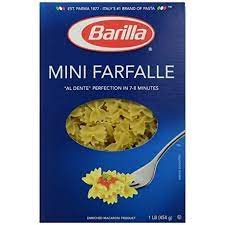  4 Pack Barilla Pasta Mini Farfalle 16 Oz Walmart Com Walmart Com gambar png