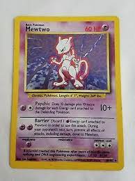 Check spelling or type a new query. Holographic Mewtwo Pokemon Card Ebay