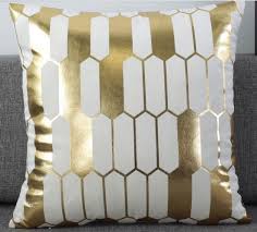 black and gold throw pillow cover cozy