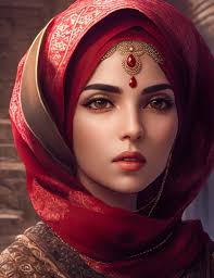 beautiful with a hijab profile picture