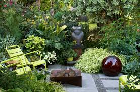 Cast in quality designer stone resin, each toad is artfully sculpted with frog legs and webbed feet in traditional yoga positions to give. Small Space Garden Design Tips Less Is More Joe Gardener