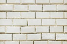 White Tile Brick Wall Background Texture