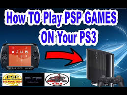 play psp games on your jailbroken ps3