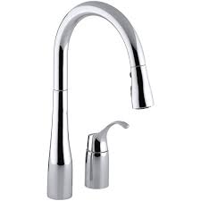 Alibaba.com offers 831 home depot kitchen faucets products. Kohler Simplice Pull Down Kitchen Sink Faucet In Polished Chrome The Home Depot Canada