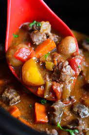 slow cooker beef shank stew the salty pot