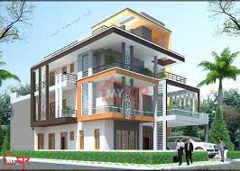 40x80 3200 Sqft Duplex House Plan 2