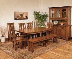A quick tip to ensure perfection is to make sure you measure for the proper size and space. Amish Carlsbad Dining Set Dining Room Sets Deutsch Furniture Gallery Dining Room Furniture Collections Craftsman Dining Room Solid Wood Bedroom Furniture