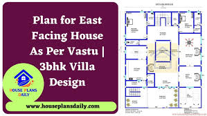 Per Vastu 3bhk Villa Design