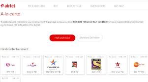 Airtel Hathway Dish Tv Release Prices For Channels After
