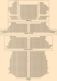 palace theatre seating plan