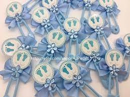 Blue Safety Pin Baby Shower Favors It S A Boy Theme Baby Shower  gambar png