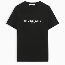 Black Luminescent Givenchy Paris T Shirt
