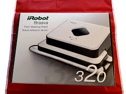 irobot braava model 320 floor mopping