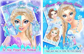 frozen ice queen salon apk for