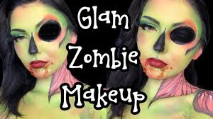 glam zombie makeup tutorial ucanbe