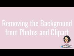 tutorial clipart remove background