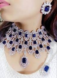 kiara advani ad bridal necklace set cz