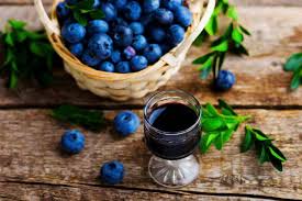 16 steps to make blueberry wine step