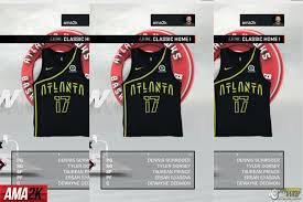 Along with current nba teams, other teams are included, such as classic nba teams, national teams, and euroleague teams. Atlanta Hawks City Jersey Icon 2018 Nba 2k17 At Moddingway