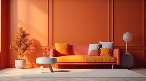 Orange Interior Design Images Free
