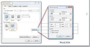 Using Tables For Organizing And Formatting In Microsoft Word