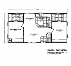 2 Section Tiny Homes Tw 20402b