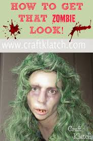 zombie makeup tutorial craft klatch
