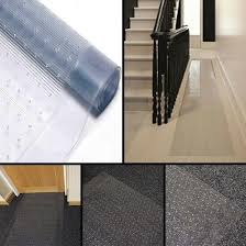 vinyl carpet protector clear hallway