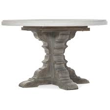 48 inch round wood dining table. Hooker Furniture Beaumont Gray Round Dining Table With 48 In Marble Top 5751 75213 00 Bellacor