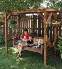 Woodworker S Journal Outdoor Swing And