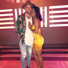 Travis has a difficult decision to make! Travis Kelce And Kayla Nicole Beautiful Interracial Couple Love Wmbw Bwwm Interracial Couples Bwwm Interracial Couples Cute Couples